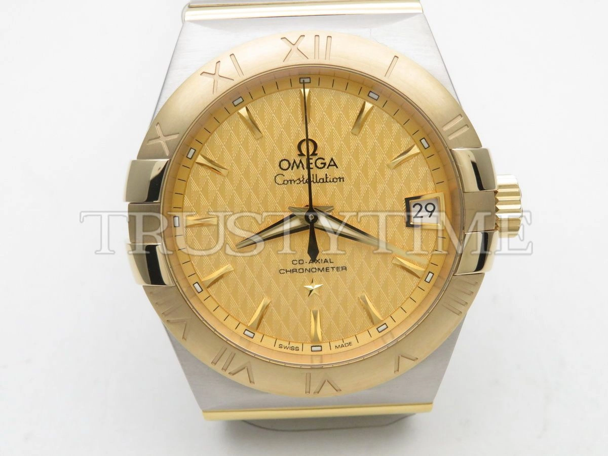 Копия часов Omega Constellation Co-Axial Chronometer 38mm 123.20.38.21.08.002