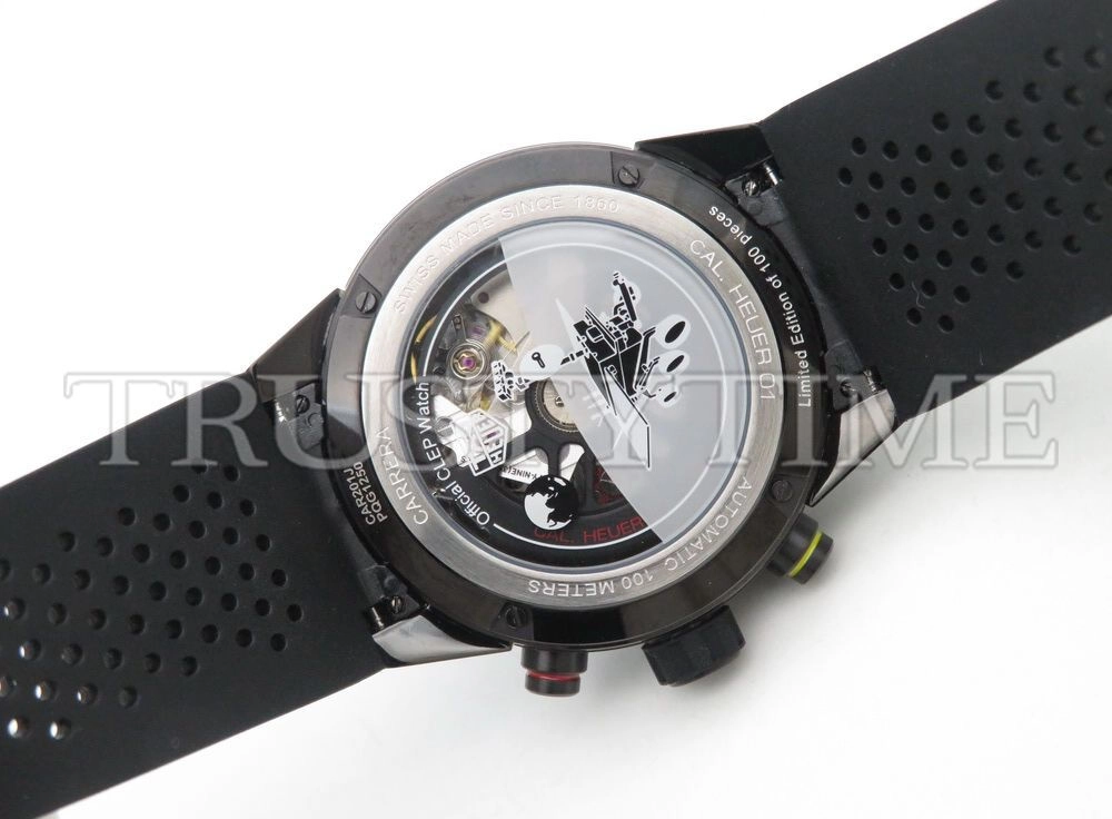 Копия часов Tag Heuer Carrera Calibre Heuer 01 43mm CAR201J.FT6087