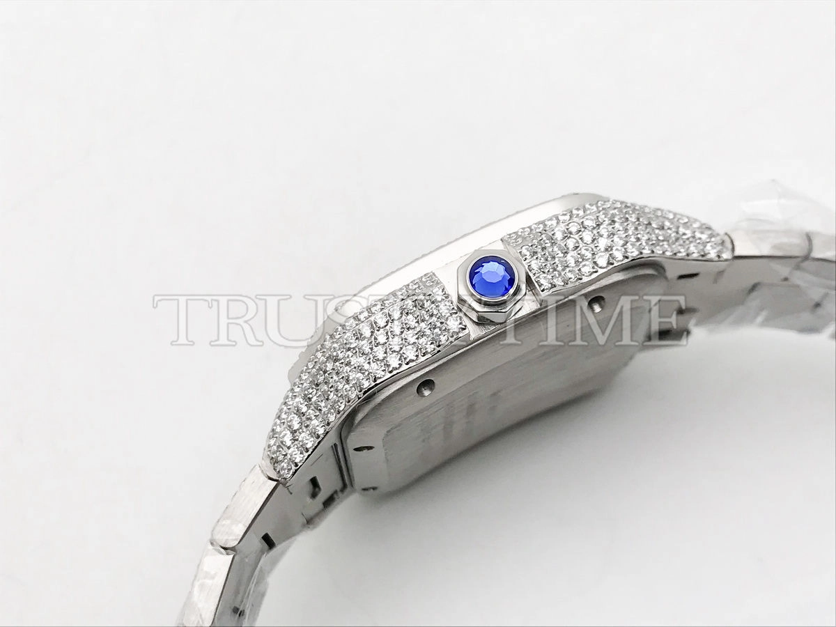 Копия часов Cartier Santos De Cartier 40 WSSA0018 Diamonds Арт. CR-0931