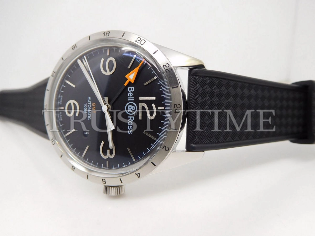 Копия часов Bell & Ross BR 123 GMT BRV123-BL-GMT/SRB
