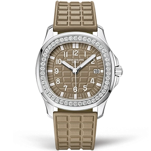 Копия часов Patek Philippe Aquanaut Quartz Ladies 35mm 5067A-020