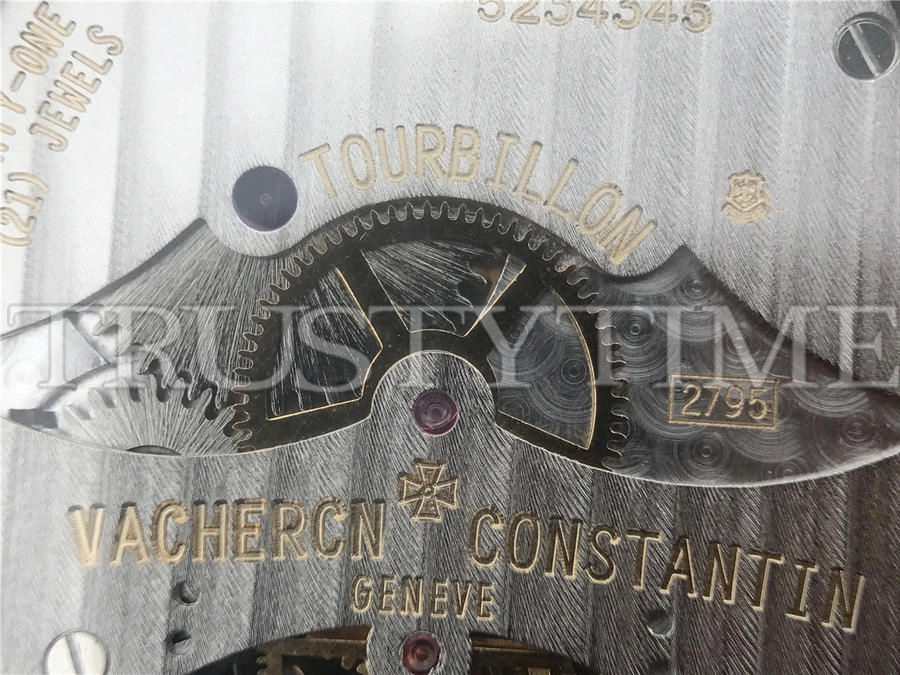 Копия часов Vacheron Constantin Malte Tourbillon 38mm 30130/000R-9754