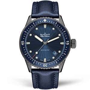 Копия часов Blancpain Fifty Fathoms Bathyscaphe 5000-0240-O52A