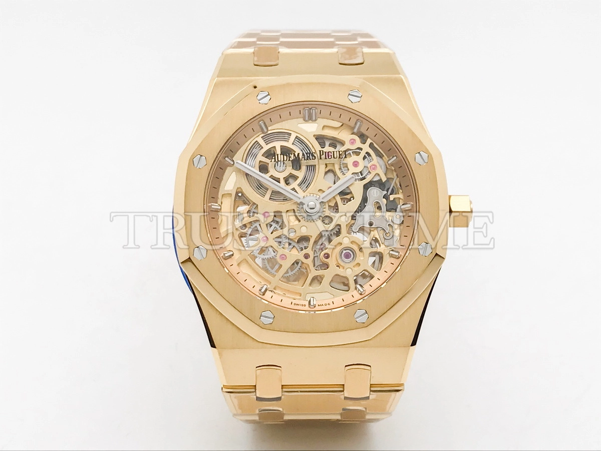Копия часов Audemars Piguet Royal Oak Jumbo Extra-Thin Openworked 16204BA.OO.1240BA.01