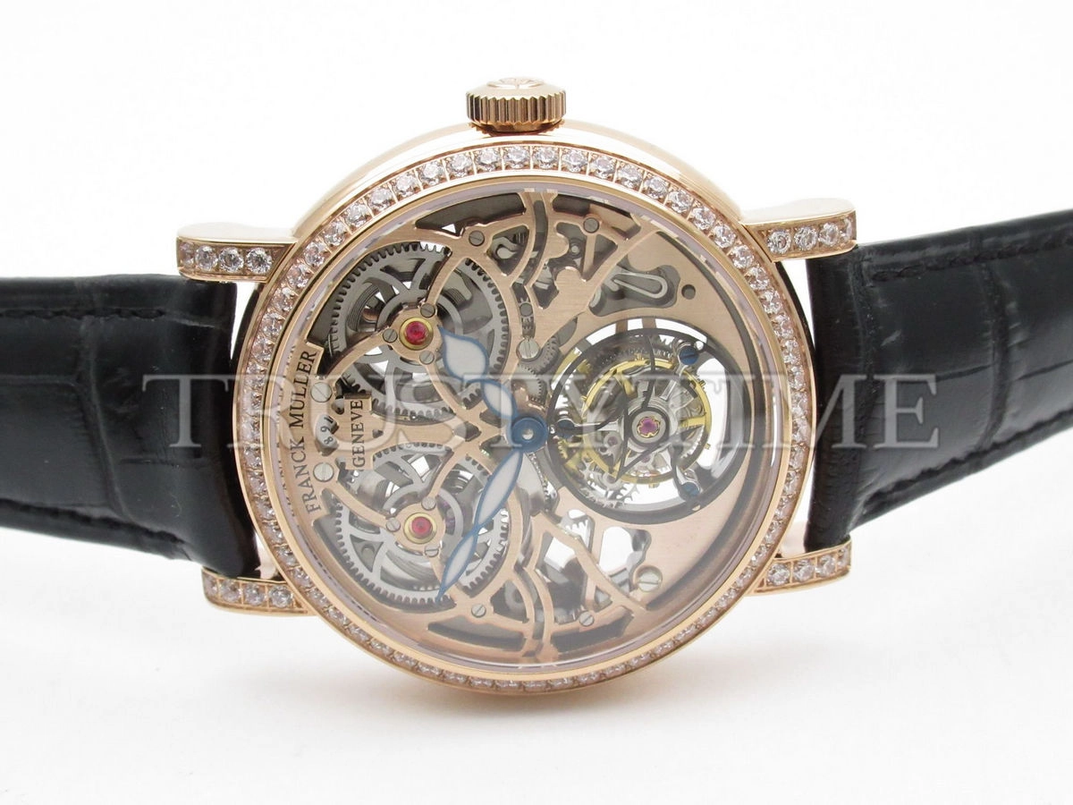 Копия часов Franck Muller Cintree Curvex Giga Tourbillon 7048-T-G-SQT-BR-D