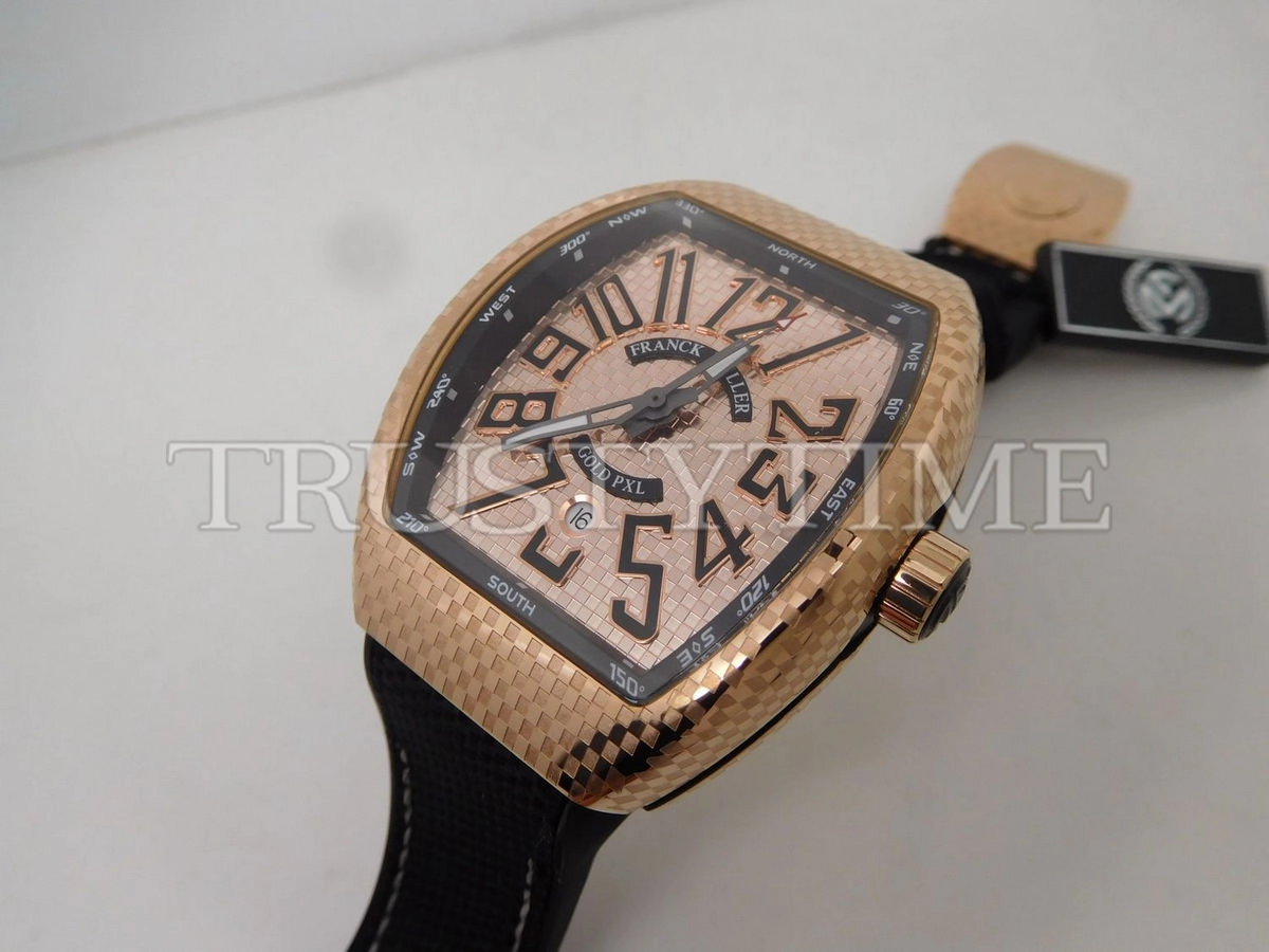 Копия часов Franck Muller Vanguard PXL V45-SCDT-PXL-RG