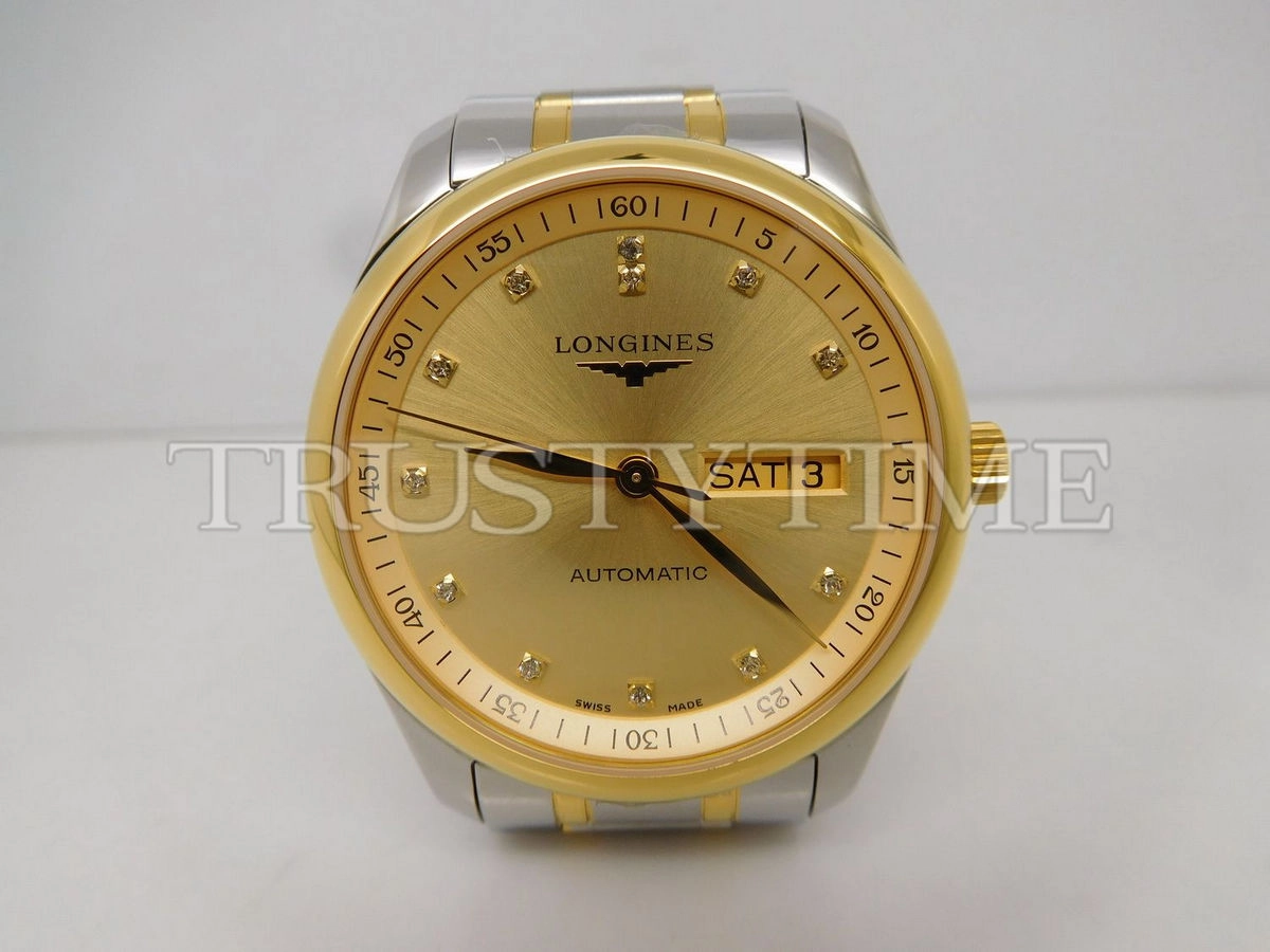 Копия часов Longines Master Collection Day Date 38mm L2.755.5.37.7