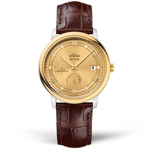 Копия часов Omega De Ville Prestige Co‑Axial Chronometer Power Reserve 39mm 424.23.40.21.58.001
