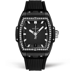 Копия часов Hublot Shaped Spirit Of Big Bang Black Magic Diamonds 39 662.CX.1170.RX.1204