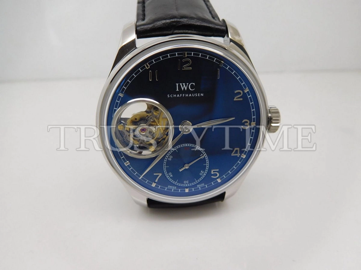Копия часов IWC Portugieser Tourbillon Hand-Wound Laureus Charity Night Milano 2014 43mm IW546303