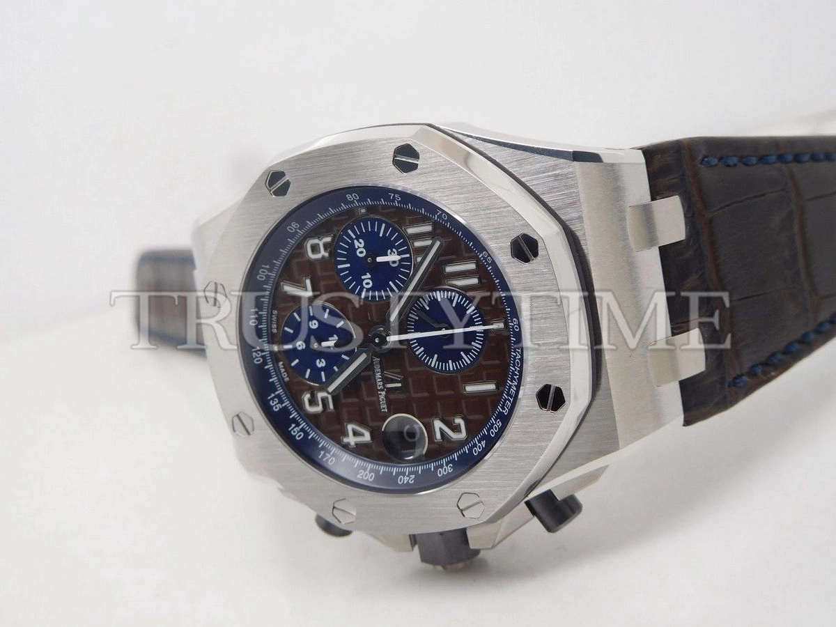 Копия часов Audemars Piguet Royal Oak Offshore Chronograph Havana Brown SIHH 2018 26470ST.OO.A099CR.01