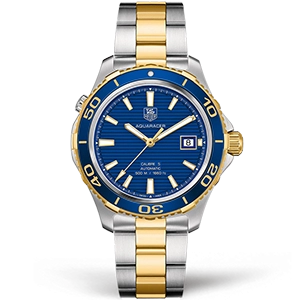 Копия часов Tag Heuer Aquaracer 500M Calibre 5 41mm WAK2120.BB0835