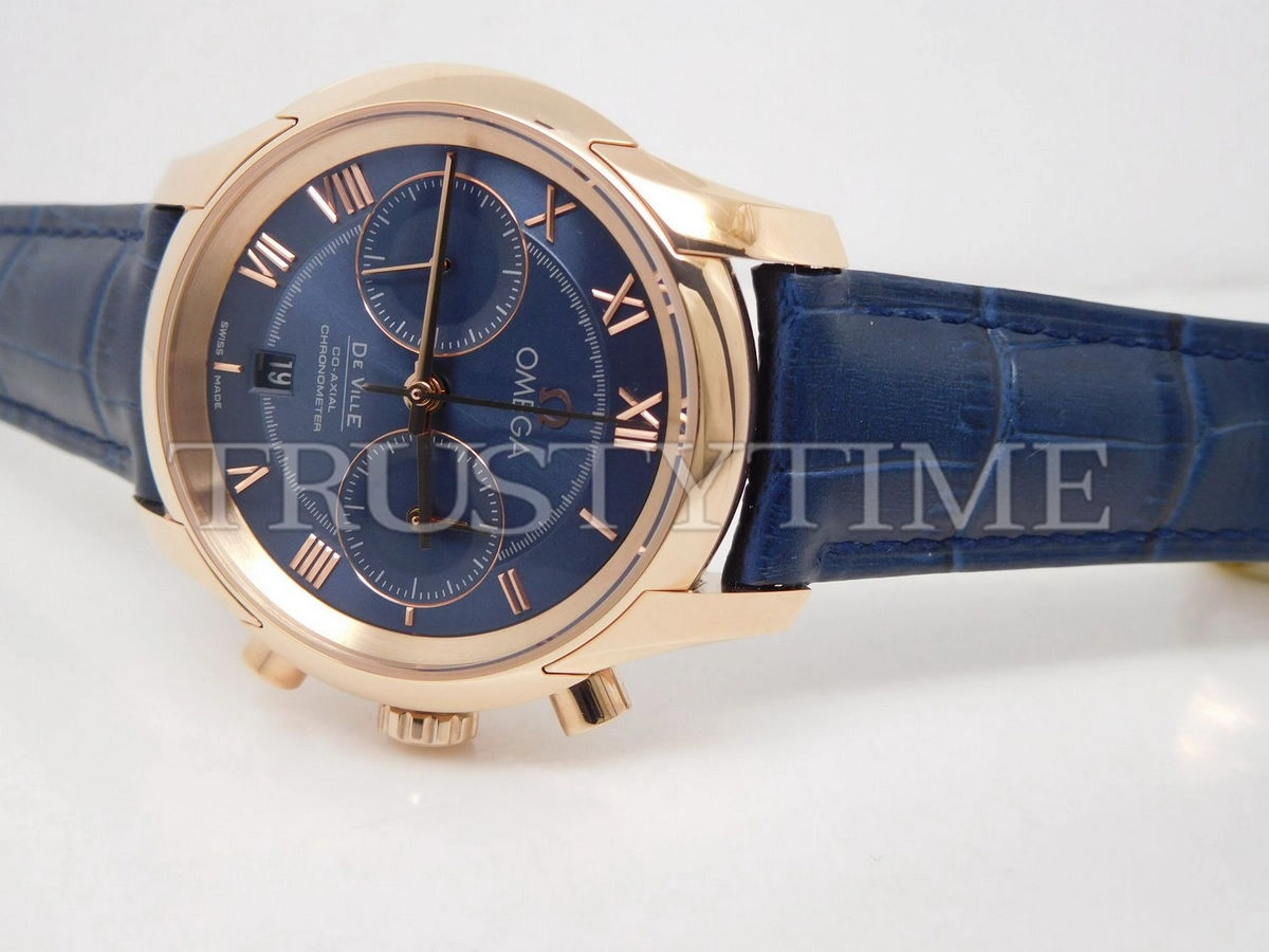 Копия часов Omega De Ville Co-Axial Chronograph 42mm 431.53.42.51.03.001