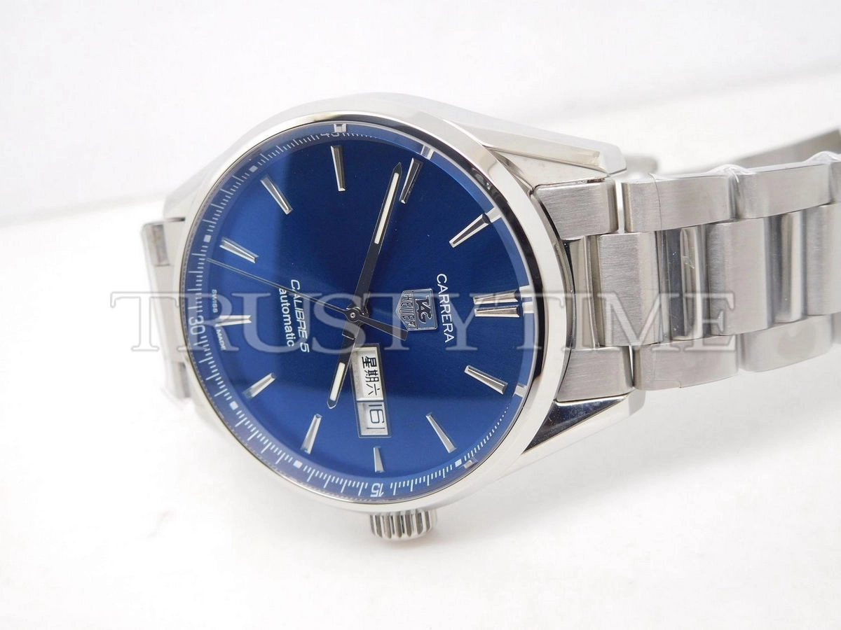 Копия часов Tag Heuer Carrera Calibre 5 Day Date 41mm WAR201E.BA0723