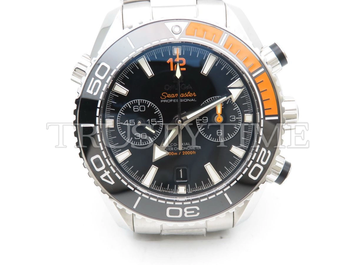 Копия часов Omega Seamaster Planet Ocean 600m Co‑Axial Master Chronometer Chronograph 45.5mm 215.30.46.51.01.002