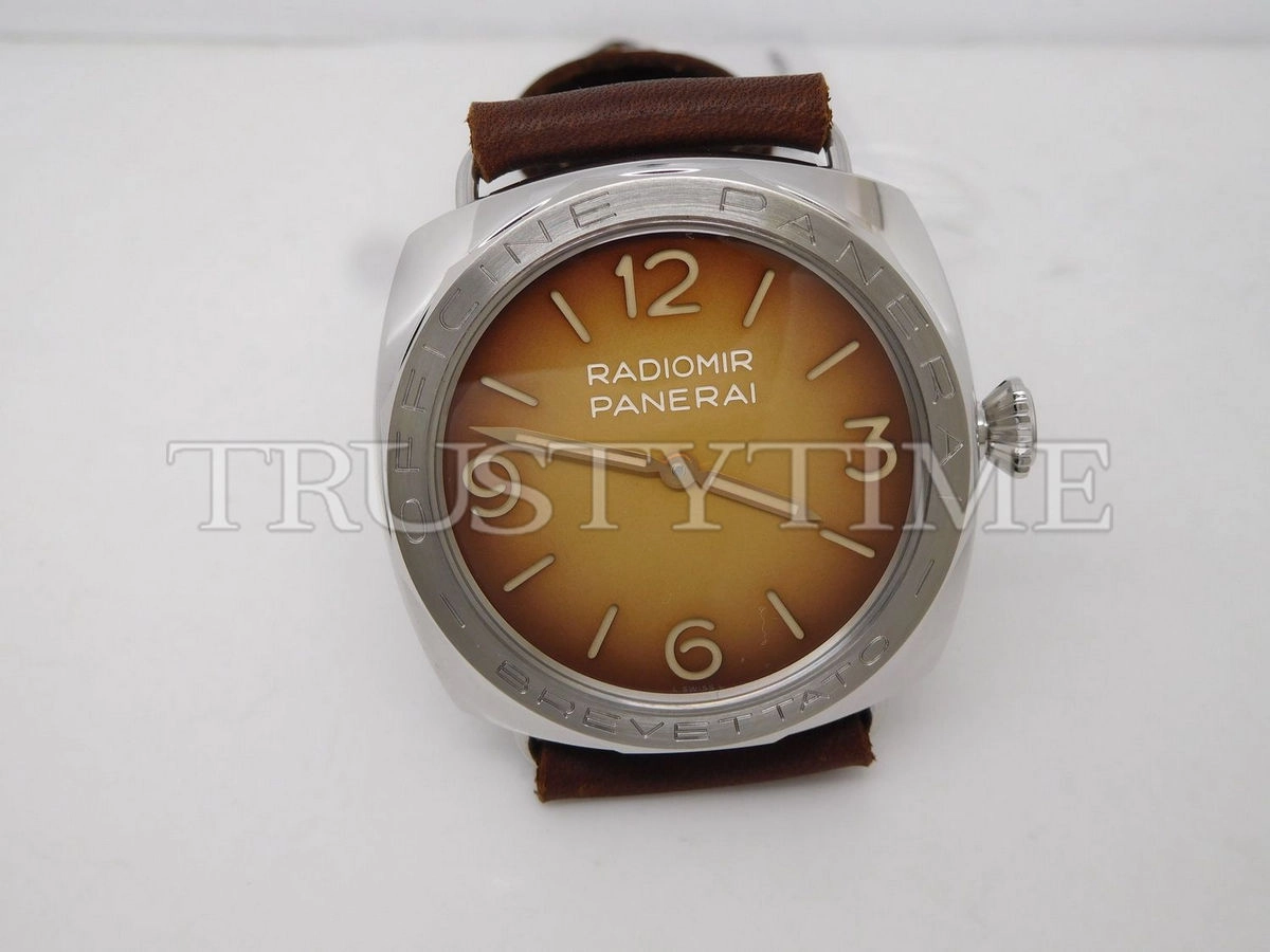 Копия часов Panerai Radiomir 3 Days Acciaio Brevettato Tropical 47mm PAM00687
