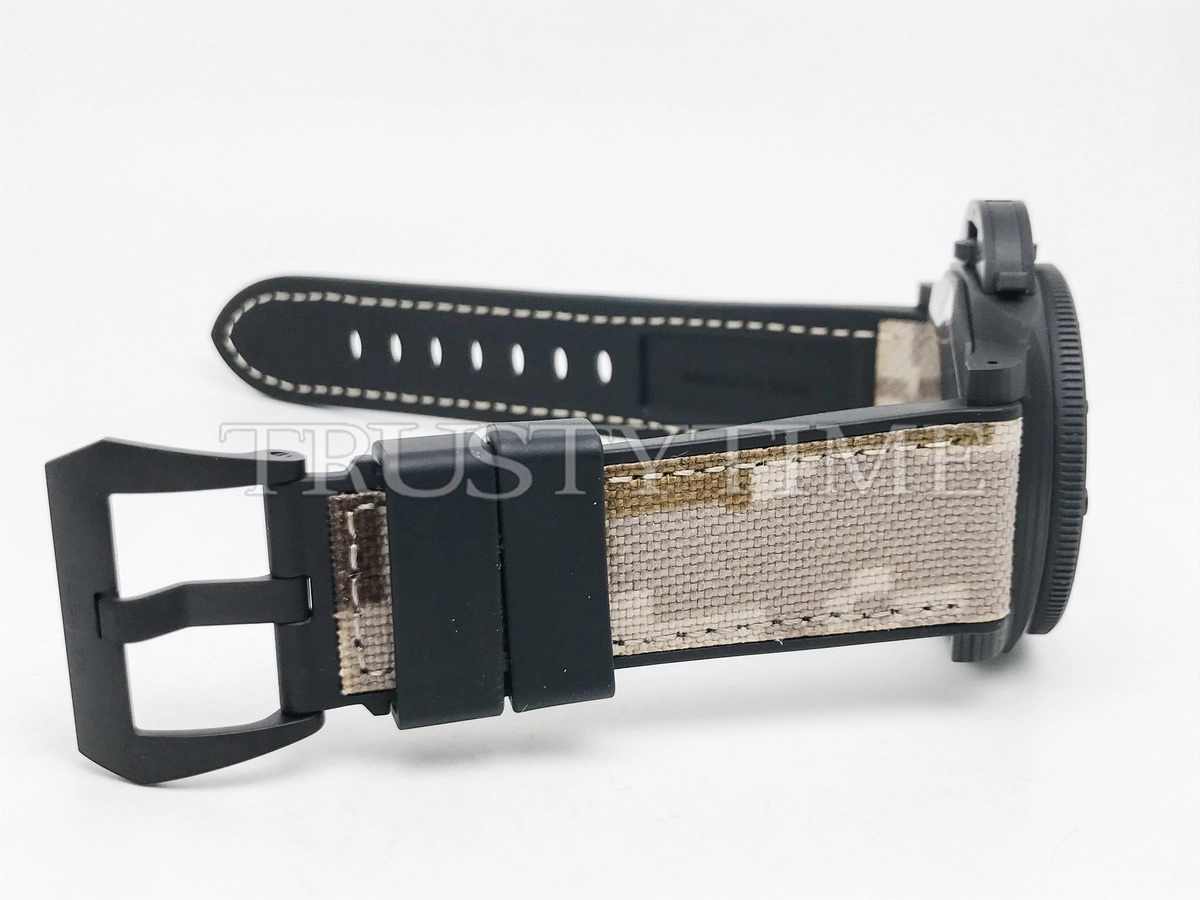 Копия часов Panerai Submersible QuarantaQuattro GMT Navy SEALs Carbotech™ 44mm PAM01513