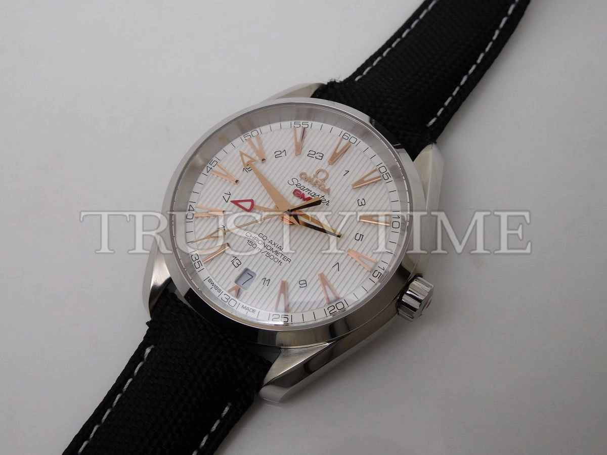 Копия часов Omega Seamaster Aqua Terra 150m Co-Axial Gmt 43mm 231.13.43.22.02.004