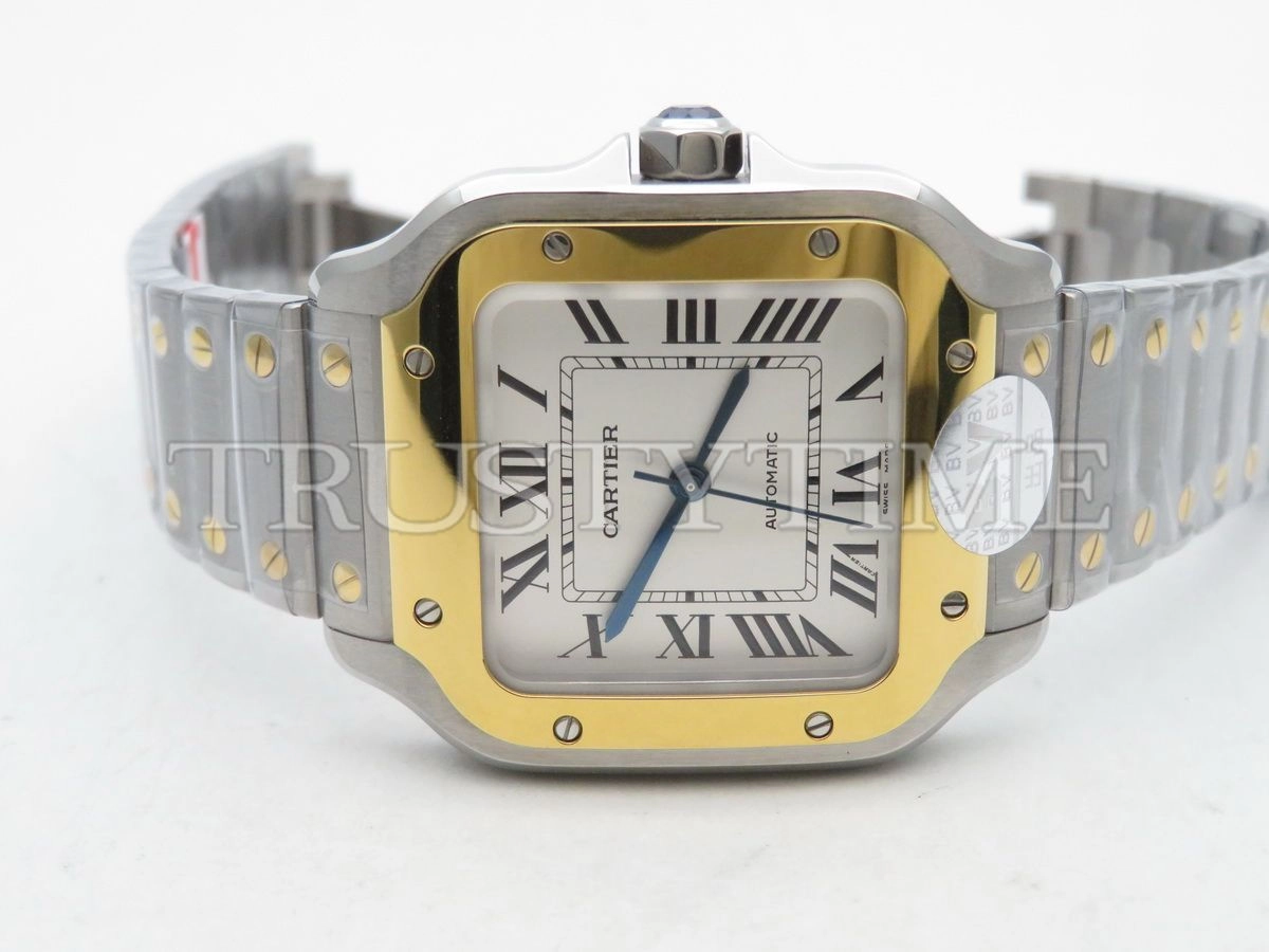 Копия часов Cartier Santos De Cartier 35 W2SA0016