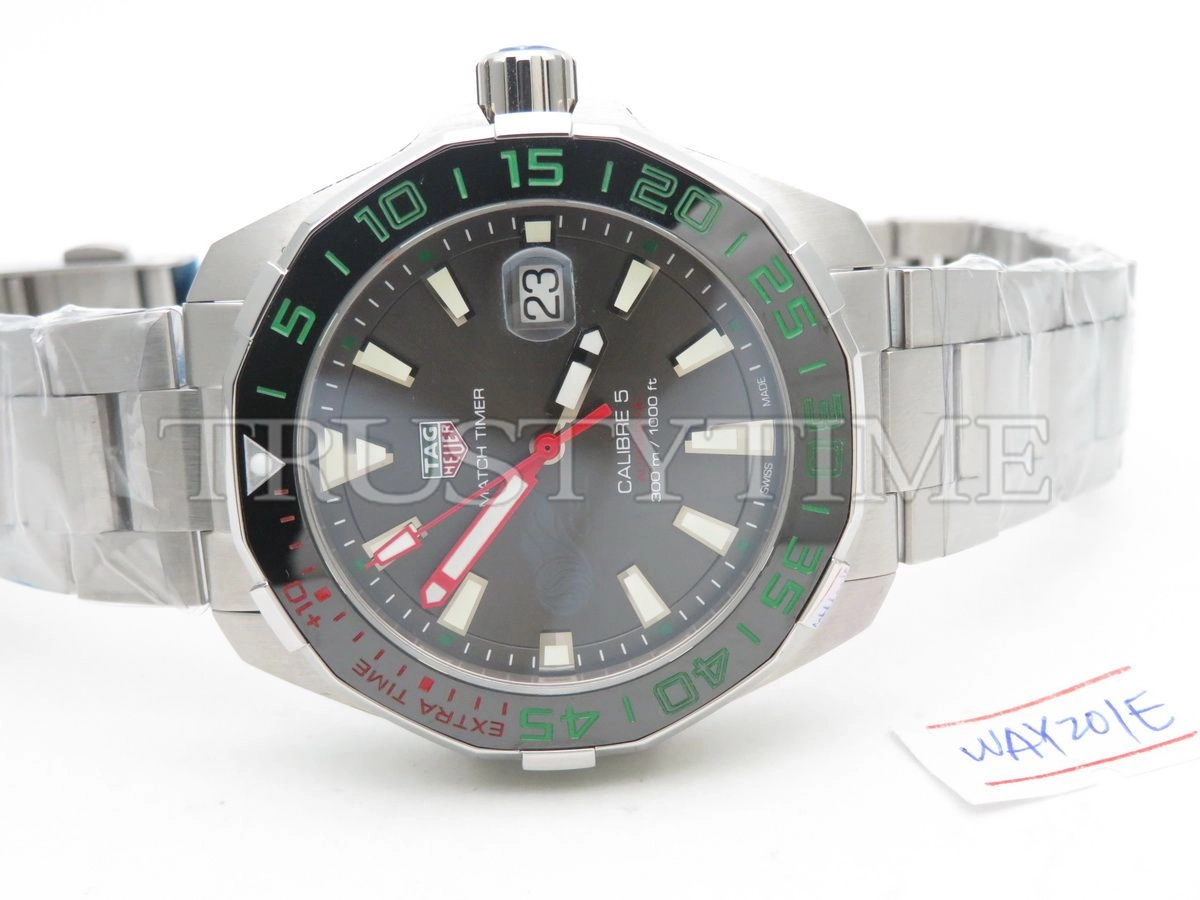 Копия часов Tag Heuer Aquaracer Calibre 5 43mm WAY201E.BA0927
