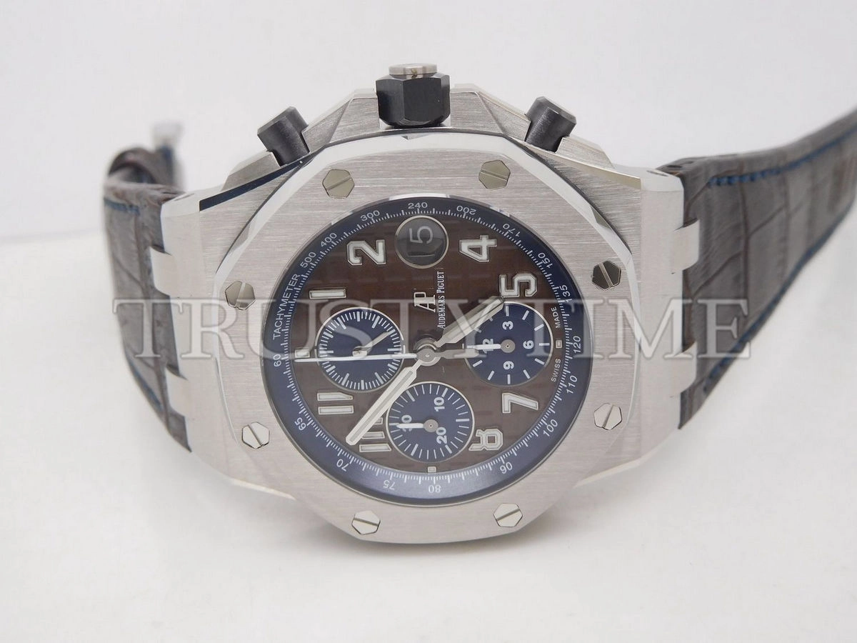 Копия часов Audemars Piguet Royal Oak Offshore Chronograph Havana Brown SIHH 2018 26470ST.OO.A099CR.01