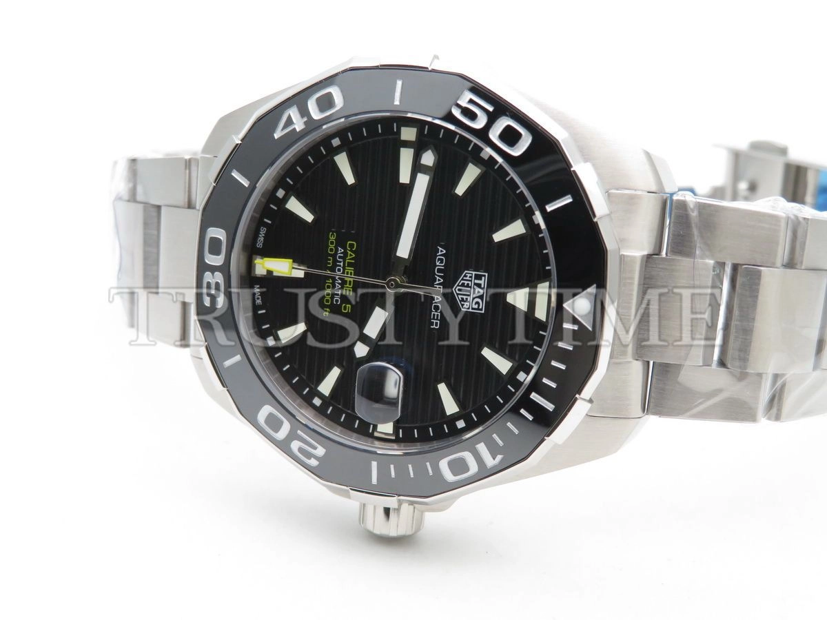 Копия часов Tag Heuer Aquaracer Calibre 5 43mm WAY201A.BA0927