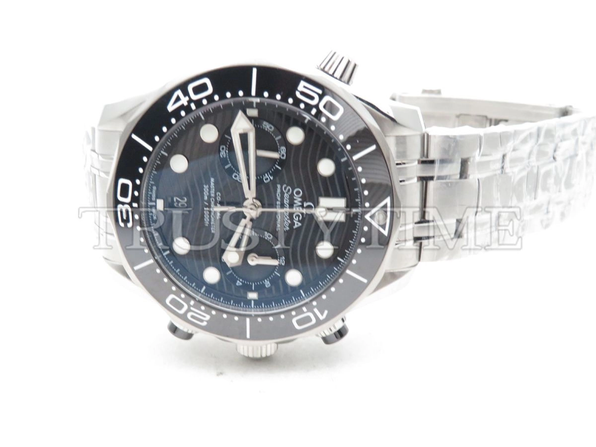 Копия часов Omega Seamaster Diver 300m Co‑Axial Master Chronometer Chronograph 44mm 210.30.44.51.01.001