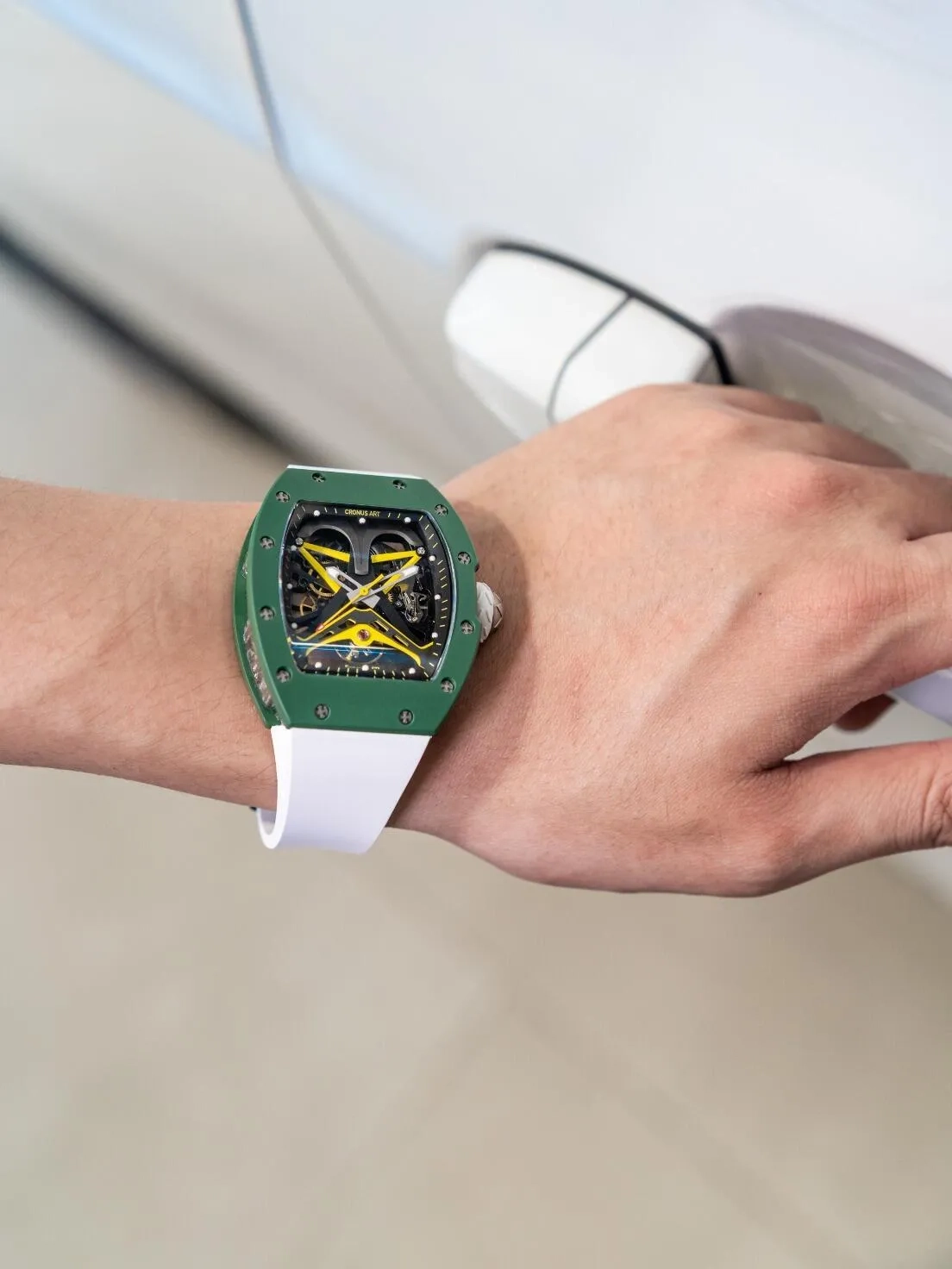 Часы CronusArt Carbon Watch CM09-018