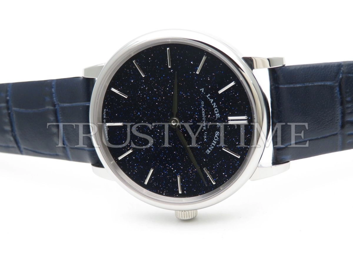 Копия часов A. Lange & Sohne Saxonia Copper Blue 205.086