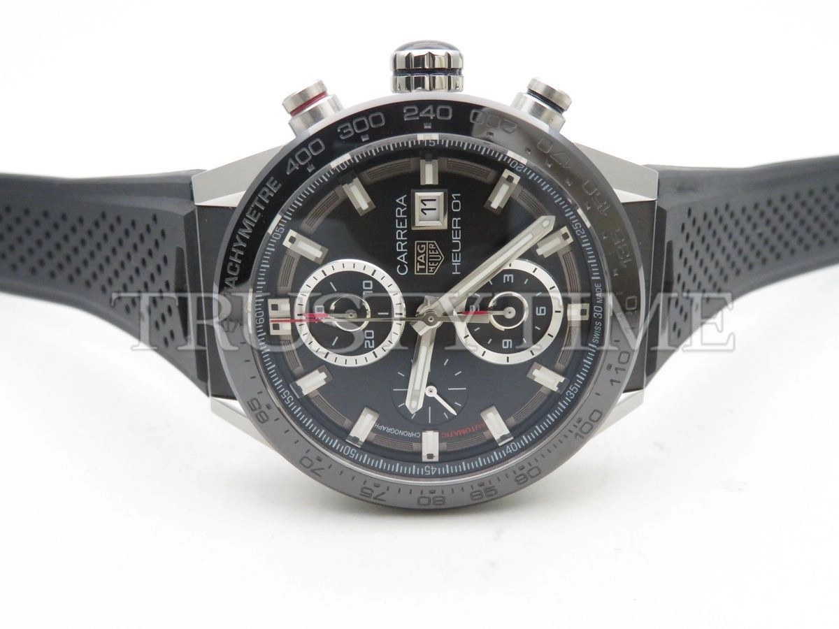 Копия часов Tag Heuer Carrera Calibre Heuer 01 43mm CAR201Z.FT6046