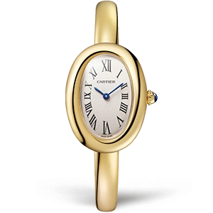 Копия часов Cartier Baignoire Watch Small Model Yellow Gold