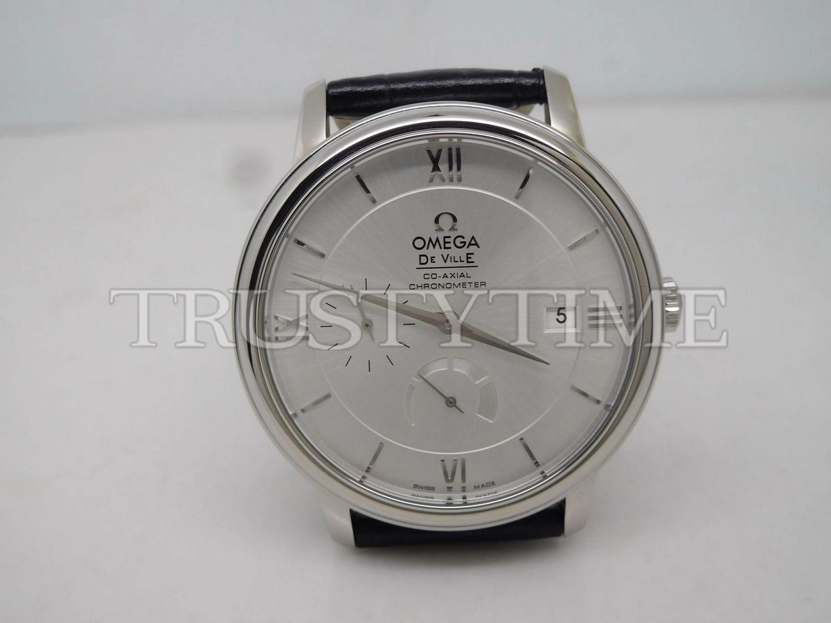 Копия часов Omega De Ville Prestige Co‑Axial Chronometer Power Reserve 39mm 424.13.40.21.02.001