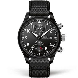 Копия часов IWC Pilot's Watch Chronograph Top Gun 44mm IW389001