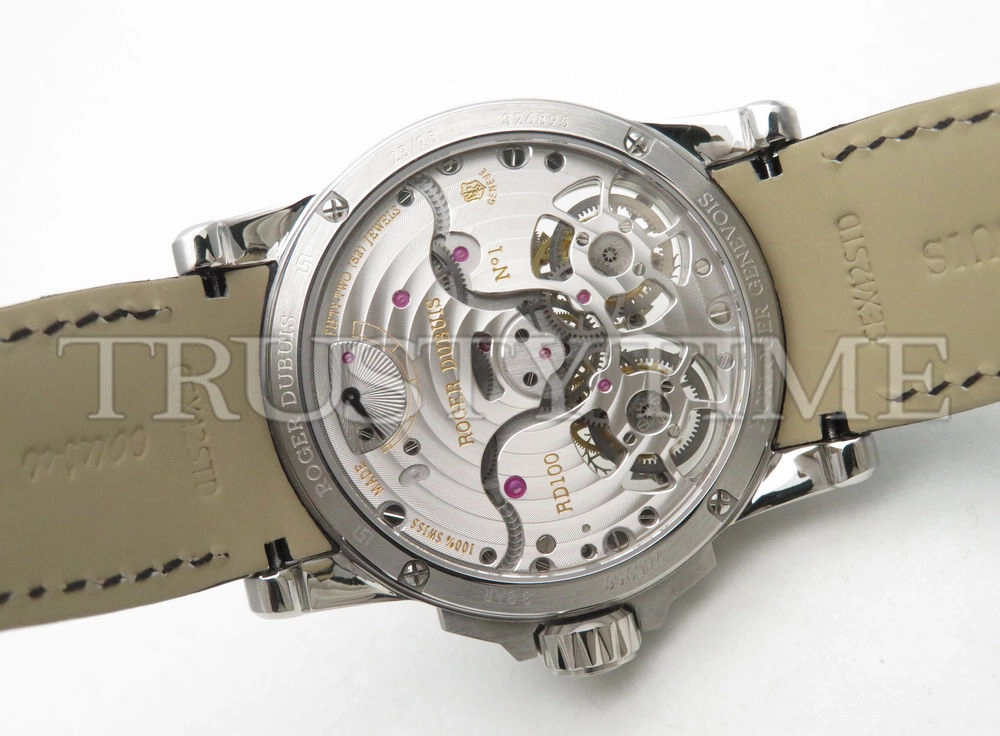 Копия часов Roger Dubuis Excalibur Double Flying Tourbillon 45mm RDDBEX0250