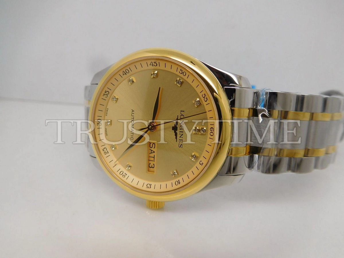 Копия часов Longines Master Collection Day Date 38mm L2.755.5.37.7