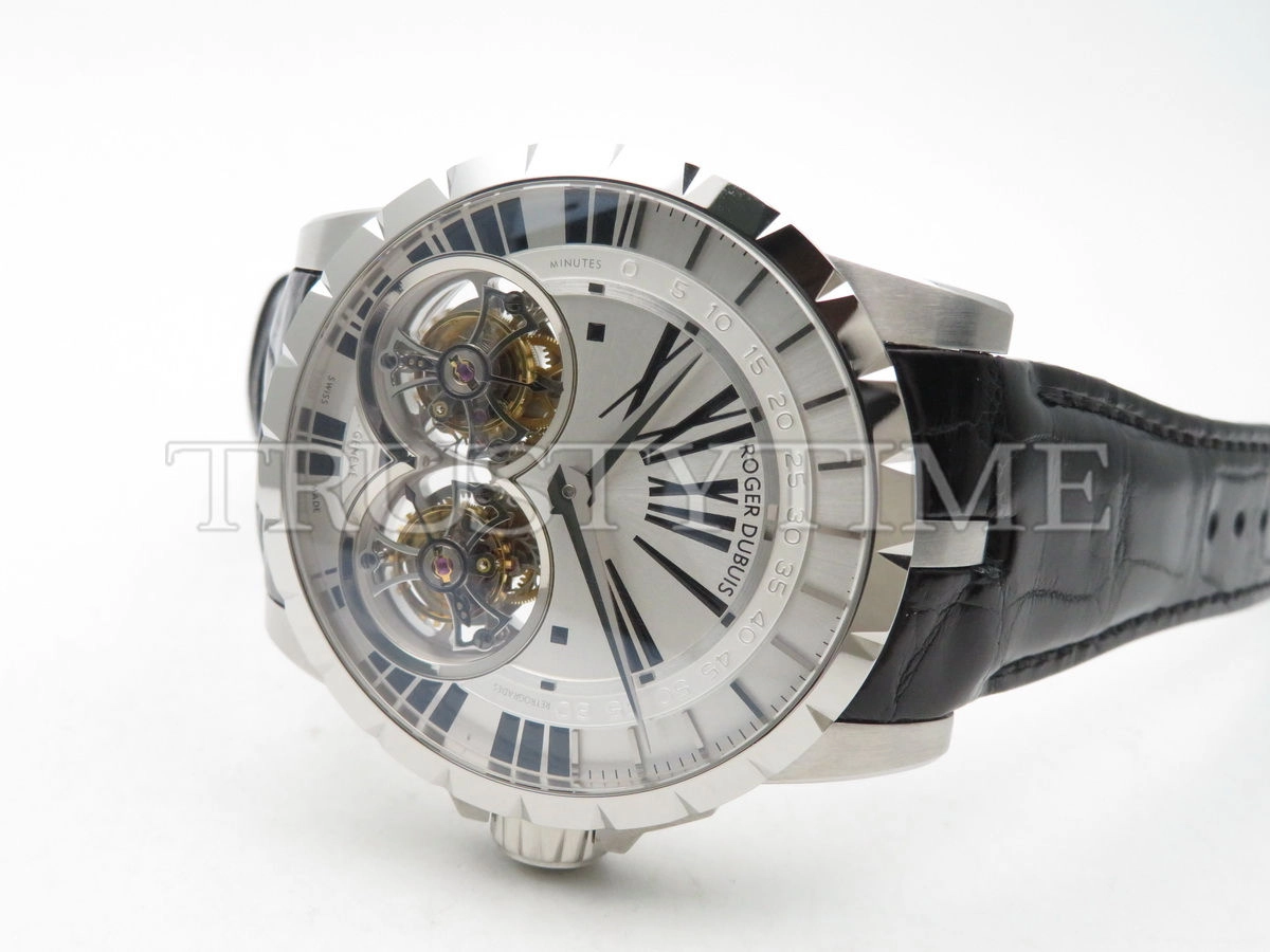 Копия часов Roger Dubuis Excalibur Double Flying Tourbillon 45mm RDDBEX0250