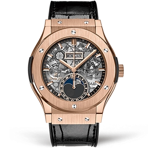 Копия часов Hublot Classic Fusion Aerofusion Moonphase 42mm 547.OX.0180.LR