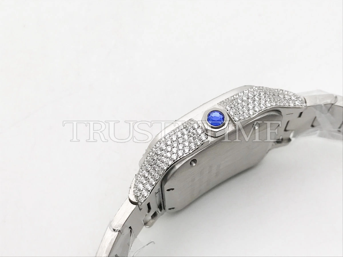 Копия часов Cartier Santos De Cartier 40 WSSA0018 Diamonds Арт. CR-0932