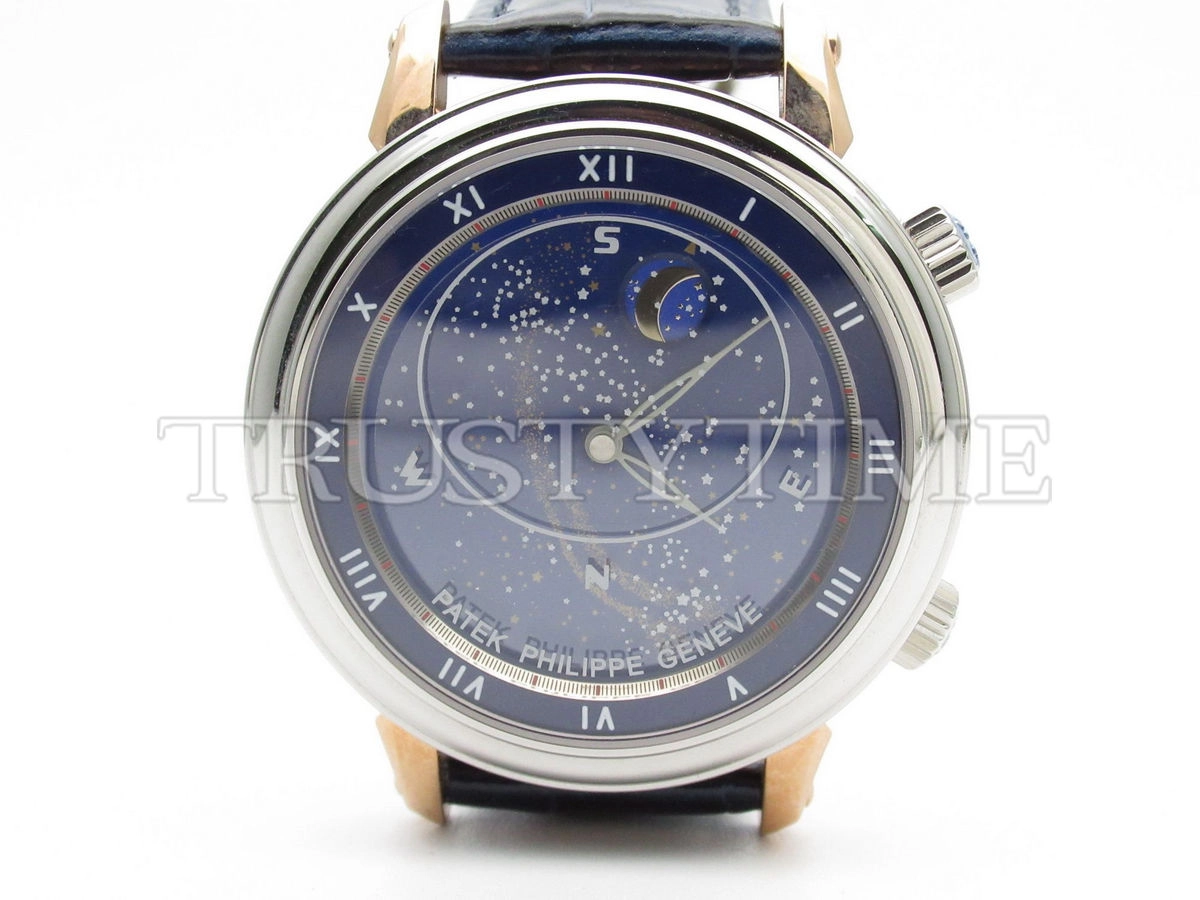 Копия часов Patek Philippe Grand Complications Celestial Sky Moon 43mm 5102PR-001