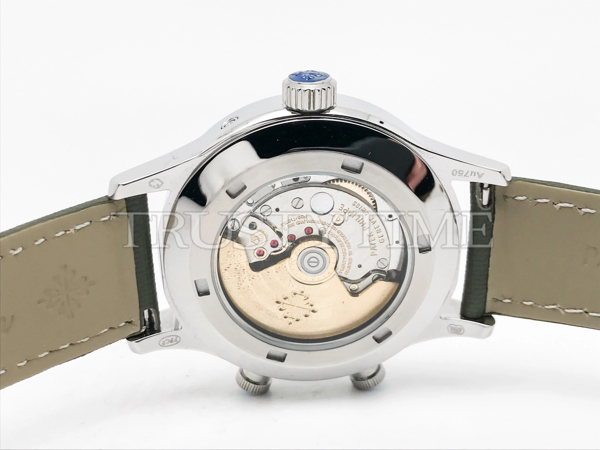 Копия часов Patek Philippe Calatrava Pilot Travel Time 42mm 5524G-010