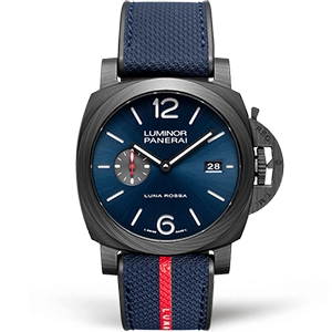 Копия часов Panerai Luminor Marina Carbotech™ Luna Rossa 44mm PAM01529