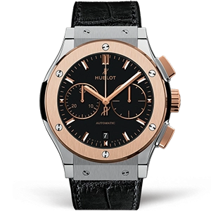 Копия часов Hublot Classic Fusion Chronograph Titanium 45mm 521.NO.1181.LR