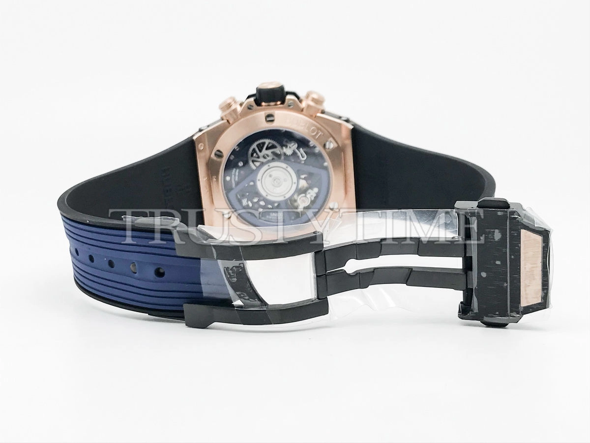 Копия часов Hublot Big Bang Unico King Gold Blue Ceramic 42mm 441.OL.5181.RX