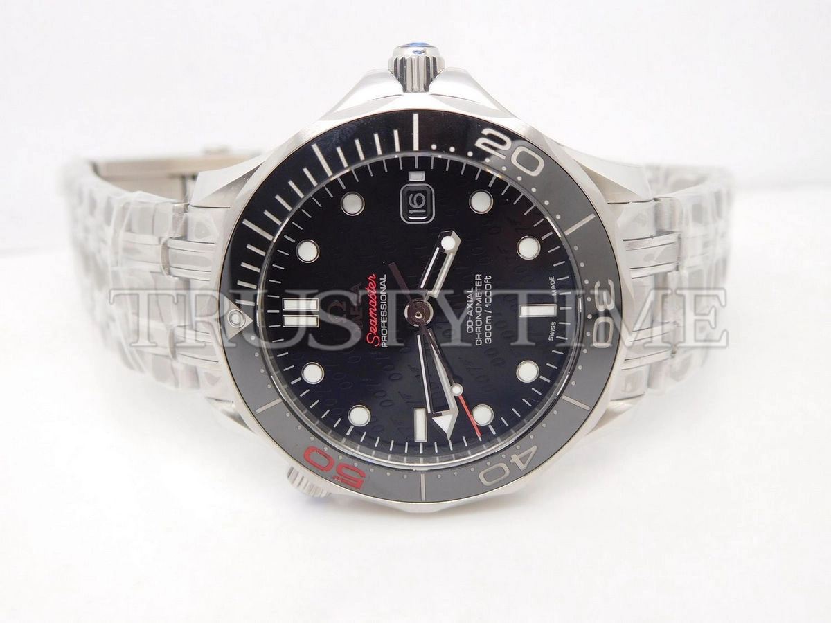 Копия часов Omega Seamaster Diver 300m Co-Axial Chronometer James Bond 50th Anniversary 41mm 212.30.41.20.01.005