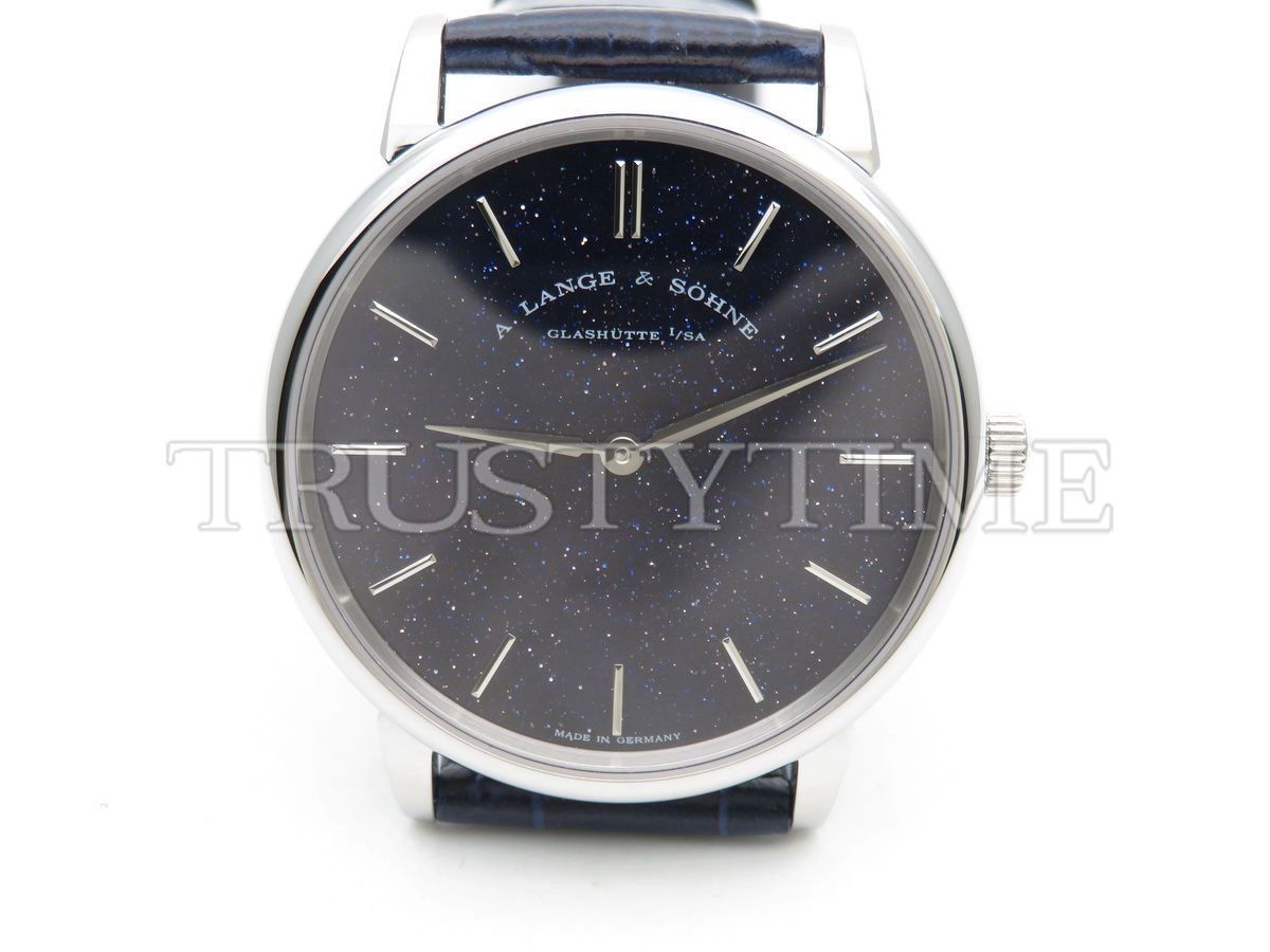 Копия часов A. Lange & Sohne Saxonia Copper Blue 205.086