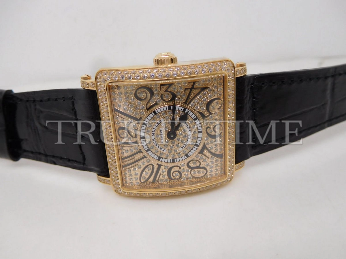 Копия часов Franck Muller Master Square Quartz 6002-M-QZ-V-D-CD