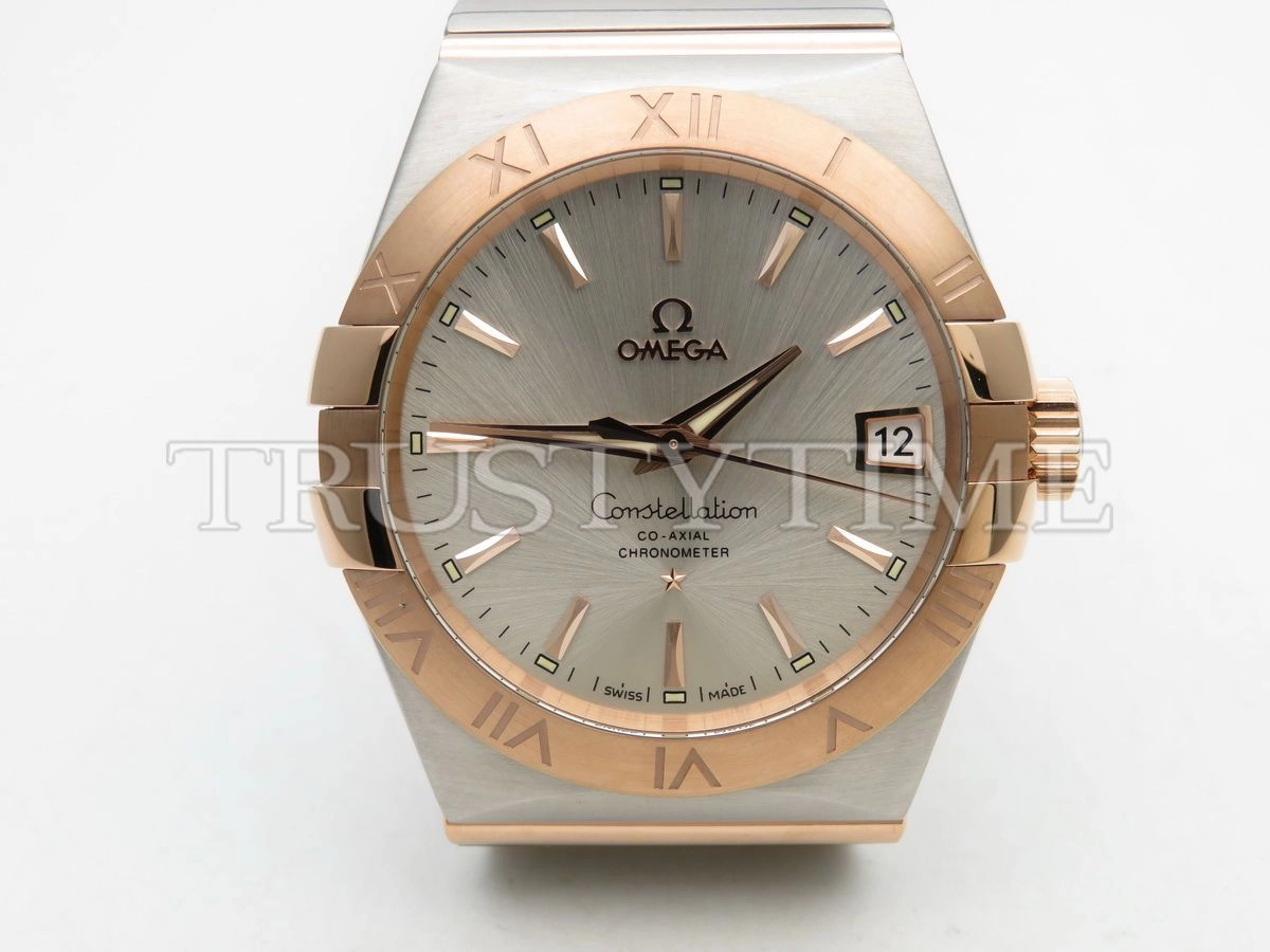 Копия часов Omega Constellation Co-Axial Chronometer 38mm 123.20.38.21.02.001