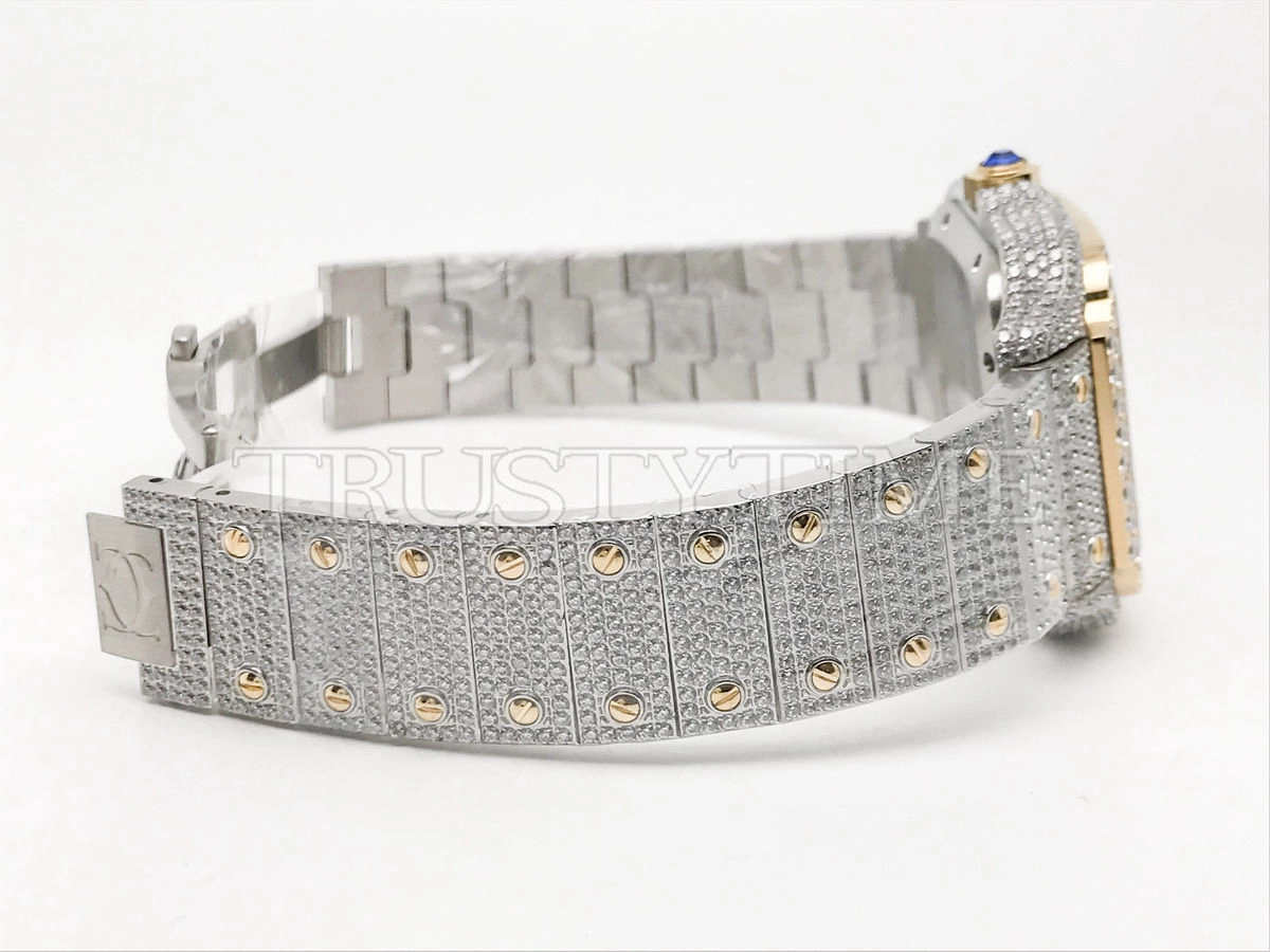 Копия часов Cartier Santos De Cartier 40 W2SA0009 Diamonds Арт. CR-0937