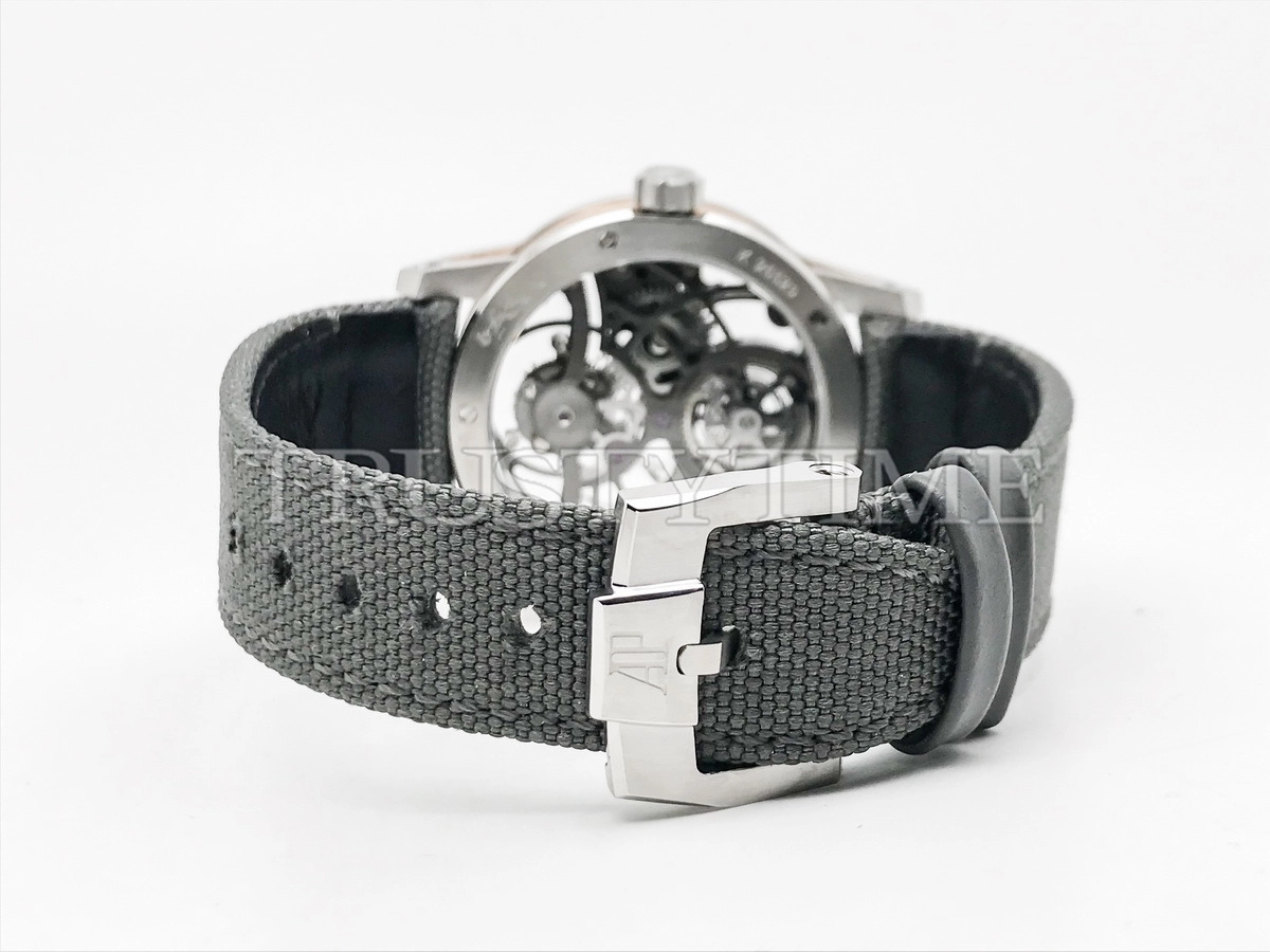 Копия часов Audemars Piguet Royal Oak Tourbillon Openworked 26600CR.OO.D009KB.01