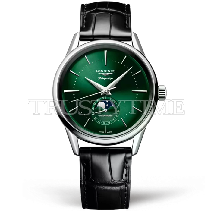 Реплика часов Longines Heritage Flagship Moonphase L4.815.4.02.2 Арт.LN-0427 Копия часов Longines Heritage Flagship Moonphase L4.815.4.02.2 Арт.LN-0427